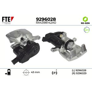 Étrier de frein FTE 9296028