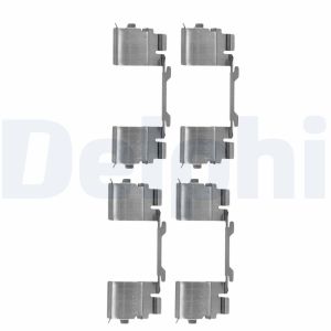Kit de acessórios, pastilha de travão de disco DELPHI LX0479