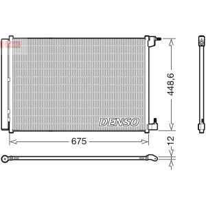 Kondensator, Klimaanlage DENSO DCN17060
