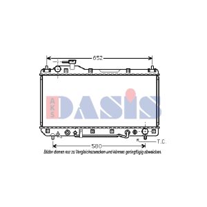 Motorkühler AKS DASIS 210096N