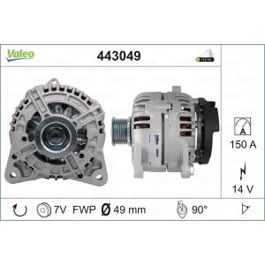 Drehstromlichtmaschine VALEO 443049