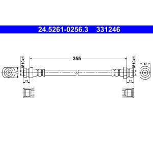 Remleiding ATE 24.5261-0256.3