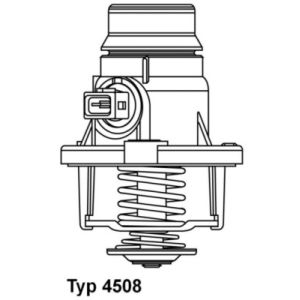 Thermostat (liquide de refroidissement) WAHLER 4508.101D