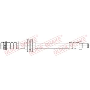 Bremsschlauch QUICK BRAKE 32.133