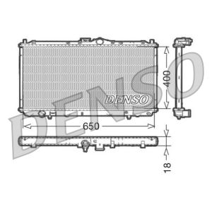 Radiateur moteur DENSO DRM45010