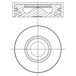 Pistone MAHLE 013 PI 00136 000