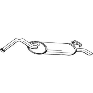 Endschalldämpfer BOSAL 278-975