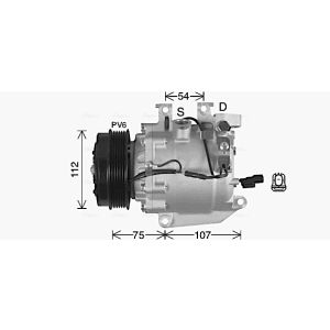 Compressor, ar condicionado AVA COOLING HDAK332