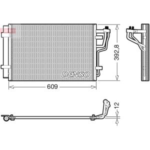 Condenseur (climatisation) DENSO DCN41013