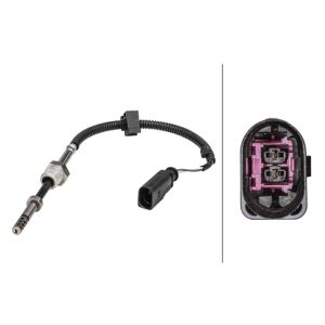 Abgastemperatursensor HELLA 6PT 358 181-311