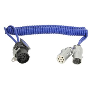 Cable eléctrico en espiral TRUCKLIGHT AD-15/7-ALU-4.0M-AN