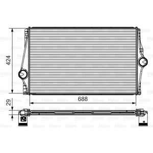 Intercooler VALEO 818282