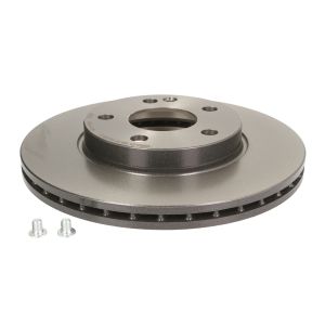 Remschijf BREMBO 9868011 voorkant, geventileerd, sterk gecarboniseerd, 1 Stuk