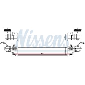 Intercooler NISSENS 96434