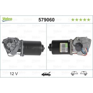 Motor de limpiaparabrisas VALEO 579060