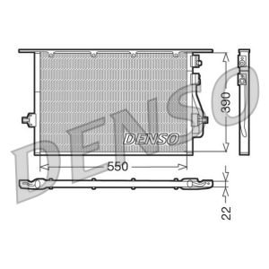 A/C-kondensor DENSO DCN10014