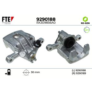 Pinça do travão de disco, traseiro FTE 9290188