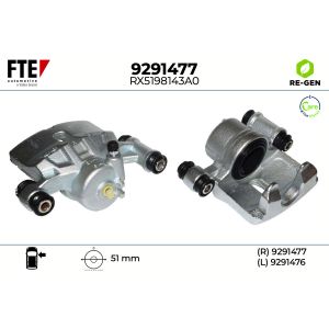 Étrier de frein FTE 9291477