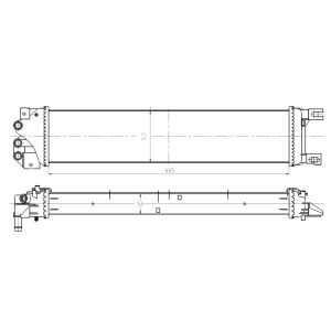 Joint, intercooler NRF 550026