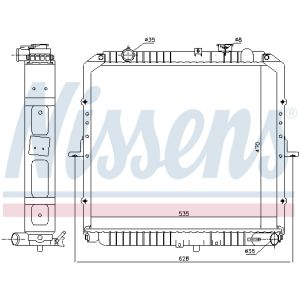 Arrefecedor do motor AVA COOLING KA2347