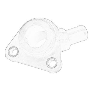 Kühlmittelflansch THERMOTEC SI-IV64
