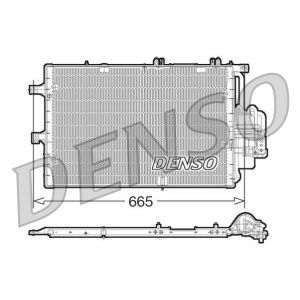 Condensator, airconditioning DENSO DCN20017