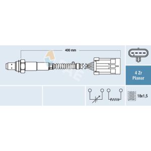 Sonde lambda FAE 77700