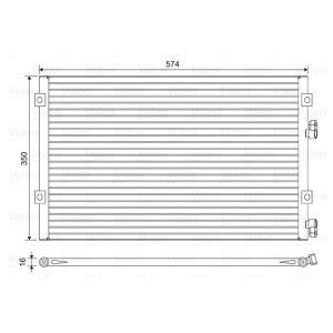 A/C-kondensor VALEO 814487