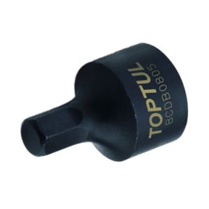 Ponta de chave de encaixe com furo de 1/4" HEX TOPTUL BCDB0807