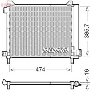 A/C-kondensor DENSO DCN46030