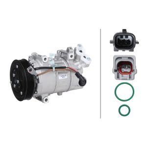 Compressor, ar condicionado HELLA 8FK 366 201-711