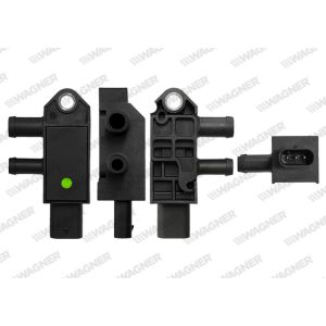 Sensor, pressãodos gases de escape WAGNER PRS00042