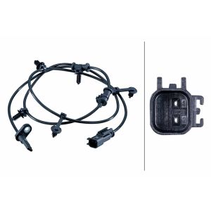 Sensor do ABS, dianteiro/traseiro, esquerdo/direito  HELLA 6PU 358 251-681