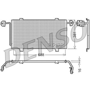 Condensator, airconditioning DENSO DCN23023