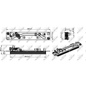 Ölkühler, Automatikgetriebe NRF 31285