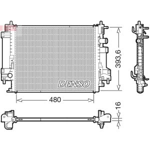 Arrefecedor do motor DENSO DRM23117