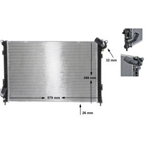 Arrefecedor do motor MAHLE CR 984 000S