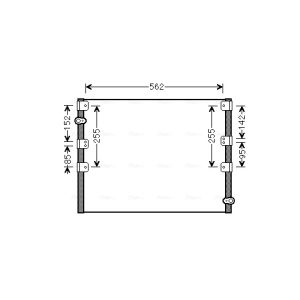 Condenseur (climatisation) AVA COOLING TO5278