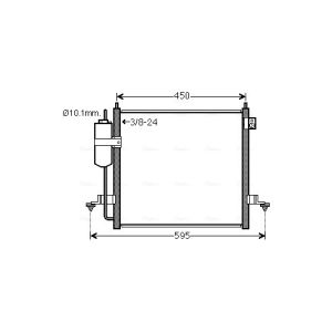 Condenseur (climatisation) AVA COOLING MT5218D