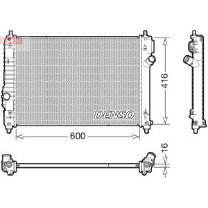 Arrefecedor do motor DENSO DRM15015