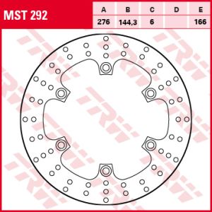 Bremsscheibe TRW MST292, 1 Stück