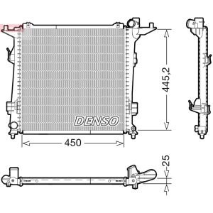 Arrefecedor do motor DENSO DRM43006
