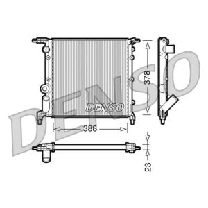 Arrefecedor do motor DENSO DRM23006