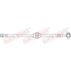 Bremsschlauch QUICK BRAKE 50.113X