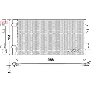 A/C-kondensor DENSO DCN23031