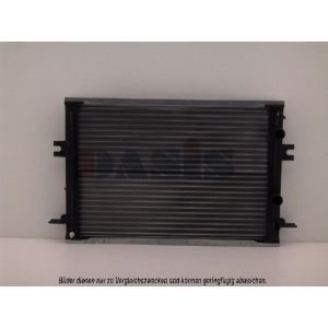 Radiador, arrefecimento do motor AKS DASIS 400520N