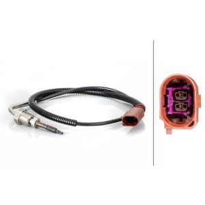 Abgastemperatursensor HELLA 6PT 014 494-781