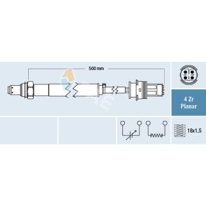 Sonda lambda FAE 77491