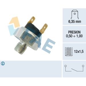 Sensor de pressão do óleo FAE 18080