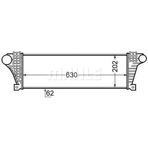 Välijäähdytin BEHR MAHLE CI 132 000S